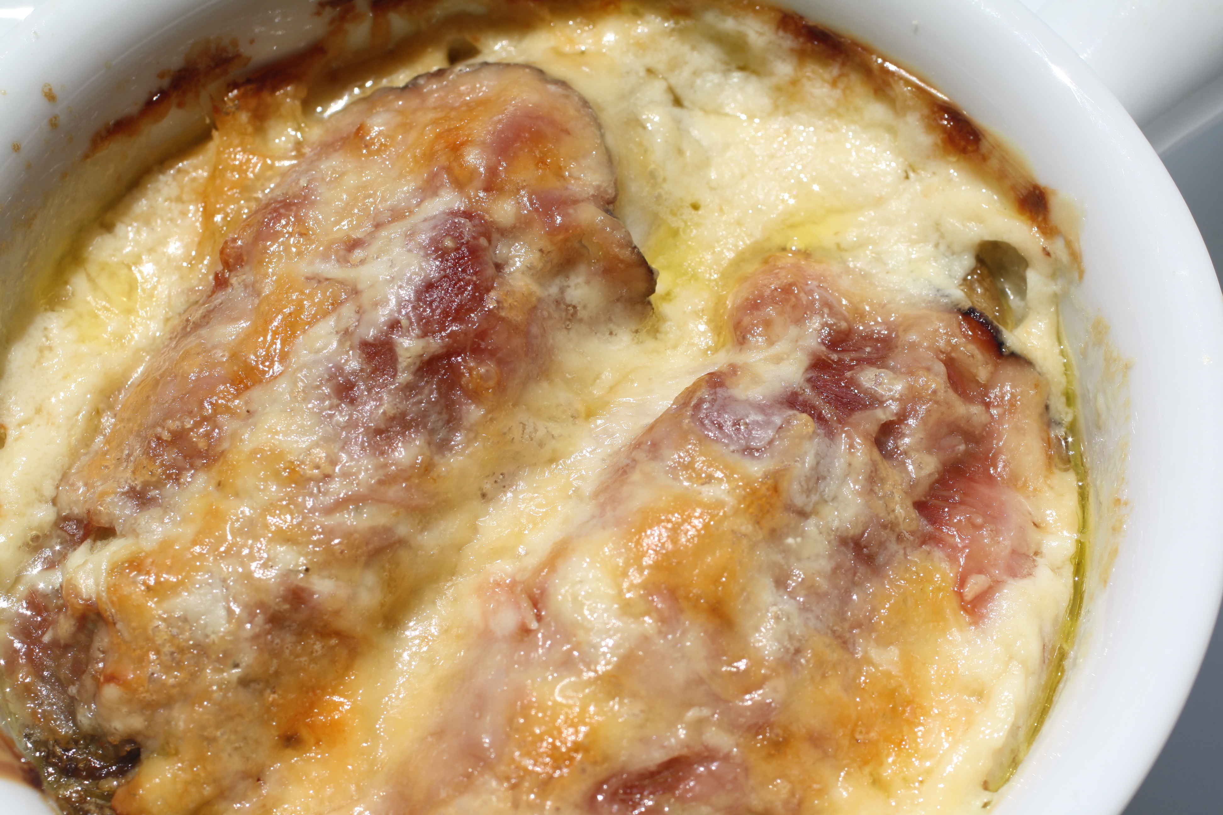 Belgian Endive and Ham Gratin (Endives au Jambon) - Pardon Your French